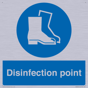 Disinfection point